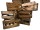 wooden wine box used