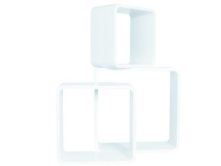 cubes set 3-pc. quadratic white