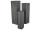 wooden columns set 3-pcs. grey