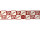 banderole "soldes/discount" white-red 150mm x 10m