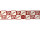 bande "soldes/rabais" blanc-rouge 150mm x 10m