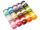 Band "Papermat Raffia" 200m 2-farbig, versch. Farben