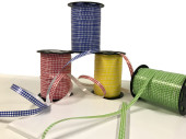 curl ribbon "check" 10mm x 225m var. colours