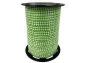 curl ribbon "check" 10mm x 225m green