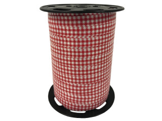 Ringelband "Karo" 10mm x 225m rot