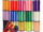 curl ribbons var. widths and colors