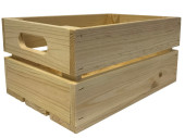 wooden box small 29,5 x 19,5 x 14 cm