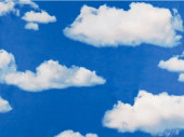 fabric "clouds" 150cm wide