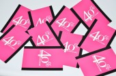 card set pink/white/black 10 pieces 40%