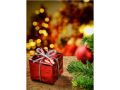 Display-Banner "rotes Päckchen" 150 x...
