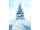 Display-Banner "Schneetanne" 150 x 200cm, inkl. Aufhängung