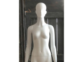 mannequin "Basic" lady white, straight position...