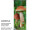 Textilbanner 2 Pilze braun 75x180cm, braun/grün Schlauchnaht oben+unten