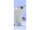 Textilbanner Eisbär 75x180cm, weiss-blau Schlauchnaht oben+unten