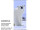 Textilbanner Eisbär 75x180cm, weiss-blau Schlauchnaht oben+unten