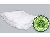 Bio-Schneematte 100 x 100cm weiss, Naturfasern, 1cm dick