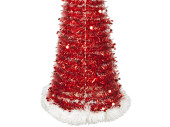 Nikolaus-Mütze XXL rot-weiss H 110cm x Ø 50cm