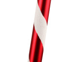 Zuckerstange XL Kunststoff rot-weiss, L 60cm, B 15cm,...