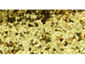 Stoff "Glitter" B 137cm gold