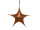 Stern Deko-Star metallic XL kupfer, Ø 65cm