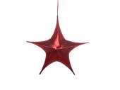 Stern Deko-Star metallic XL rot, Ø 40cm