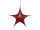 Stern Deko-Star metallic XL rot, Ø 65cm