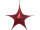 Stern Deko-Star metallic XL rot, Ø 110cm
