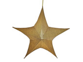 Stern Deko-Star metallic XL gold, Ø 80cm