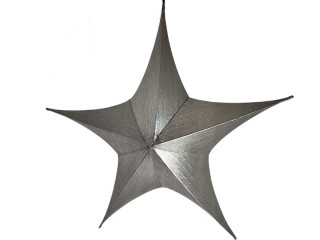 Stern Deko-Star metallic XL silber, Ø 150cm