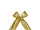 Schleife Gigant gold B40 x H35 cm, Band 10cm
