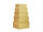 Geschenkkartons Rechteck gold glitter, 16 - 22 cm, 5-tlg.