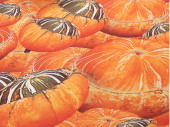 fabric pumpkins 150cm wide