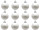christmas ball B1 shiny white, Ø 6cm, 12 pcs.