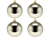 boule de Noël B1 brillant champagne, Ø 10cm,...