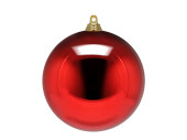 Weihnachtskugel B1 glanz rot, Ø 15cm, 1 Stück