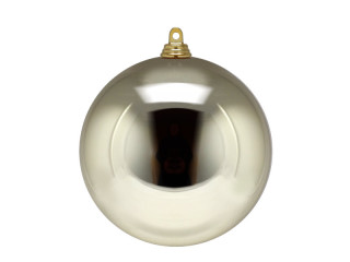 Weihnachtskugel B1 glanz champagner, Ø 15cm, 1 Stück
