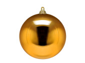 Weihnachtskugel B1 glanz dunkel-gold, Ø 15cm, 1 Stück