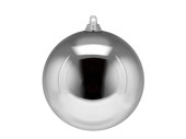 boule de Noël B1 brillant argenté, Ø...