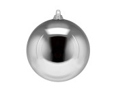 christmas ball B1 shiny silver, Ø 15cm, 1 pc.