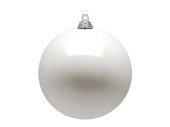 boule de Noël B1 brillant blanc, Ø 15cm, 1 pc.