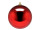 Weihnachtskugel B1 glanz rot, Ø 20cm, 1 Stück