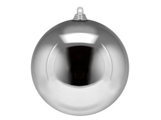 christmas ball B1 shiny silver, Ø 20cm, 1 pc.
