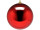 Weihnachtskugel B1 glanz rot, Ø 25cm, 1 Stück