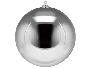 Weihnachtskugel B1 glanz silber, Ø 25cm, 1 Stück
