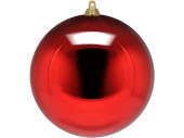 Weihnachtskugel glanz rot, Ø 40cm, 1 Stück