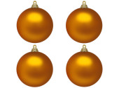 boule de Noël B1 mat or foncé, Ø 10cm,...