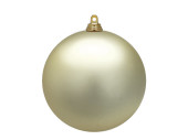 Weihnachtskugel B1 matt champagner, Ø 15cm, 1...