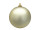 Weihnachtskugel B1 matt champagner, Ø 15cm, 1 Stück