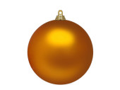 christmas ball B1 matt dark gold, Ø 15cm, 1 pc.