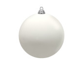 christmas ball B1 mat white, Ø 15cm, 1 pc.